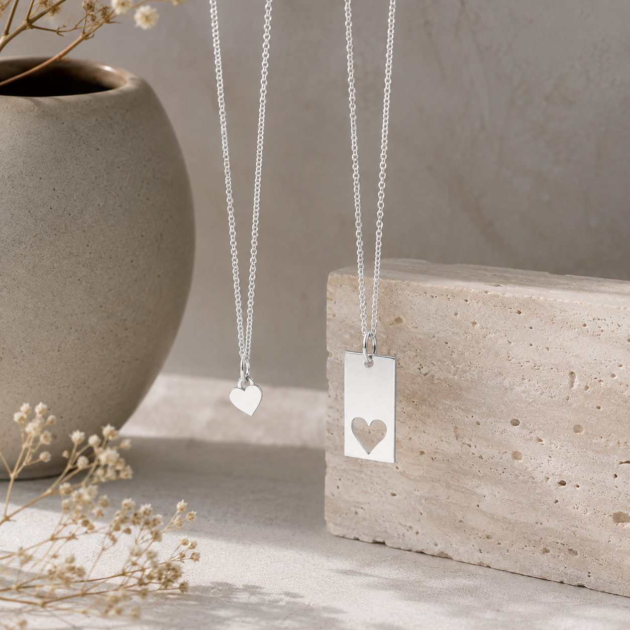 Collar Pareja Rompecabezas