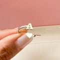 Anillo Letra + Corazón