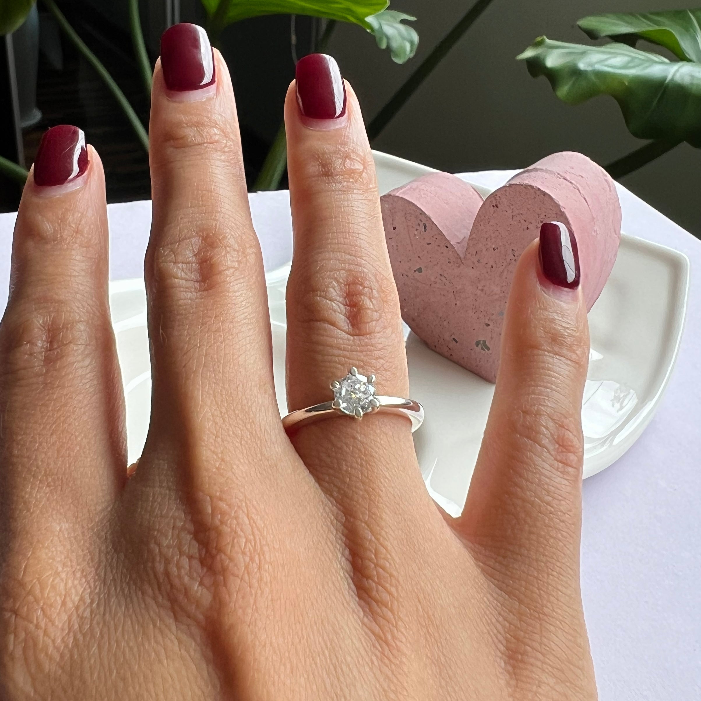 Anillo Compromiso Solitario
