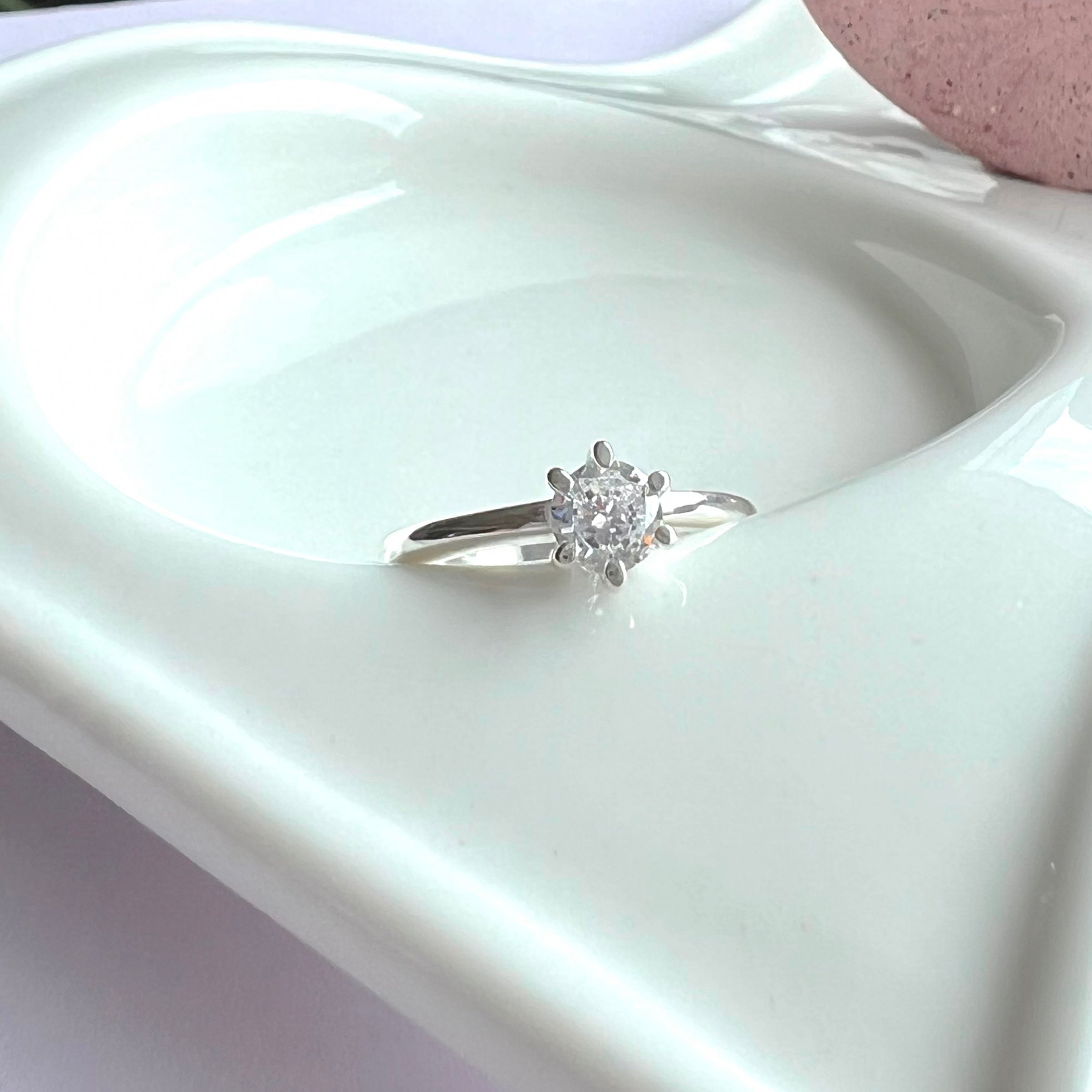Anillo Compromiso Solitario