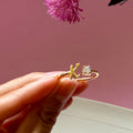 Anillo Letra + Circon
