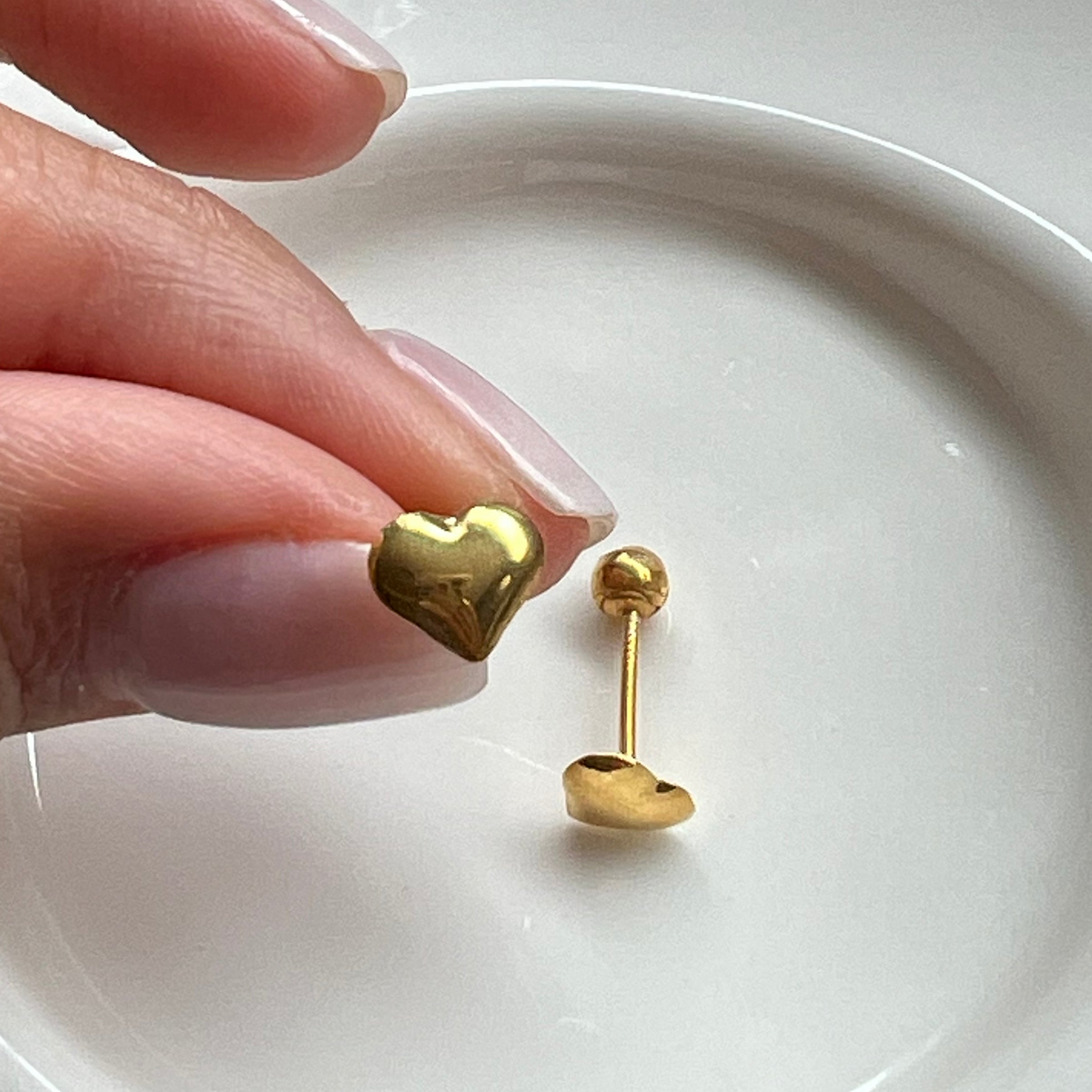 Aretes Corazón