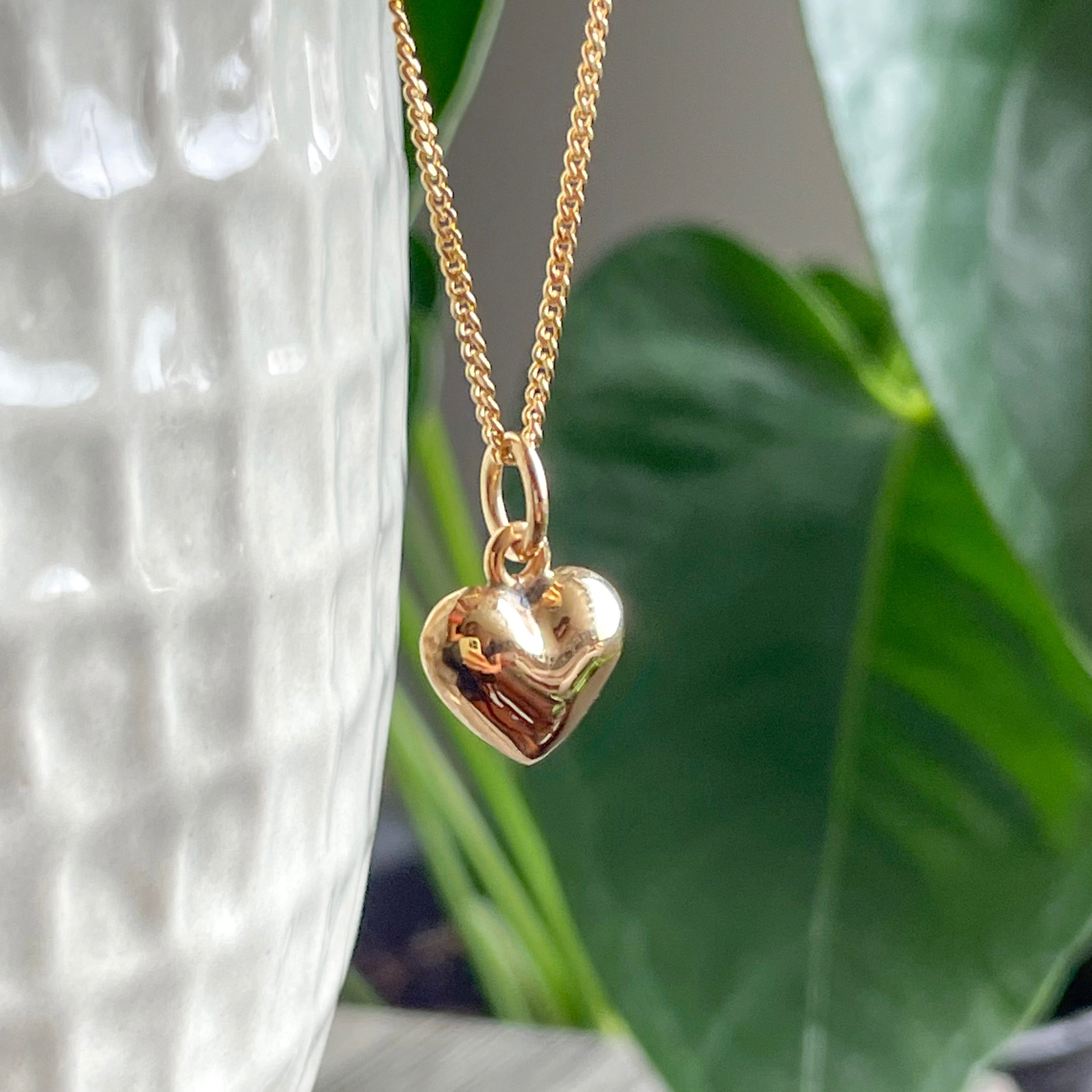Collar Corazón Bombeado