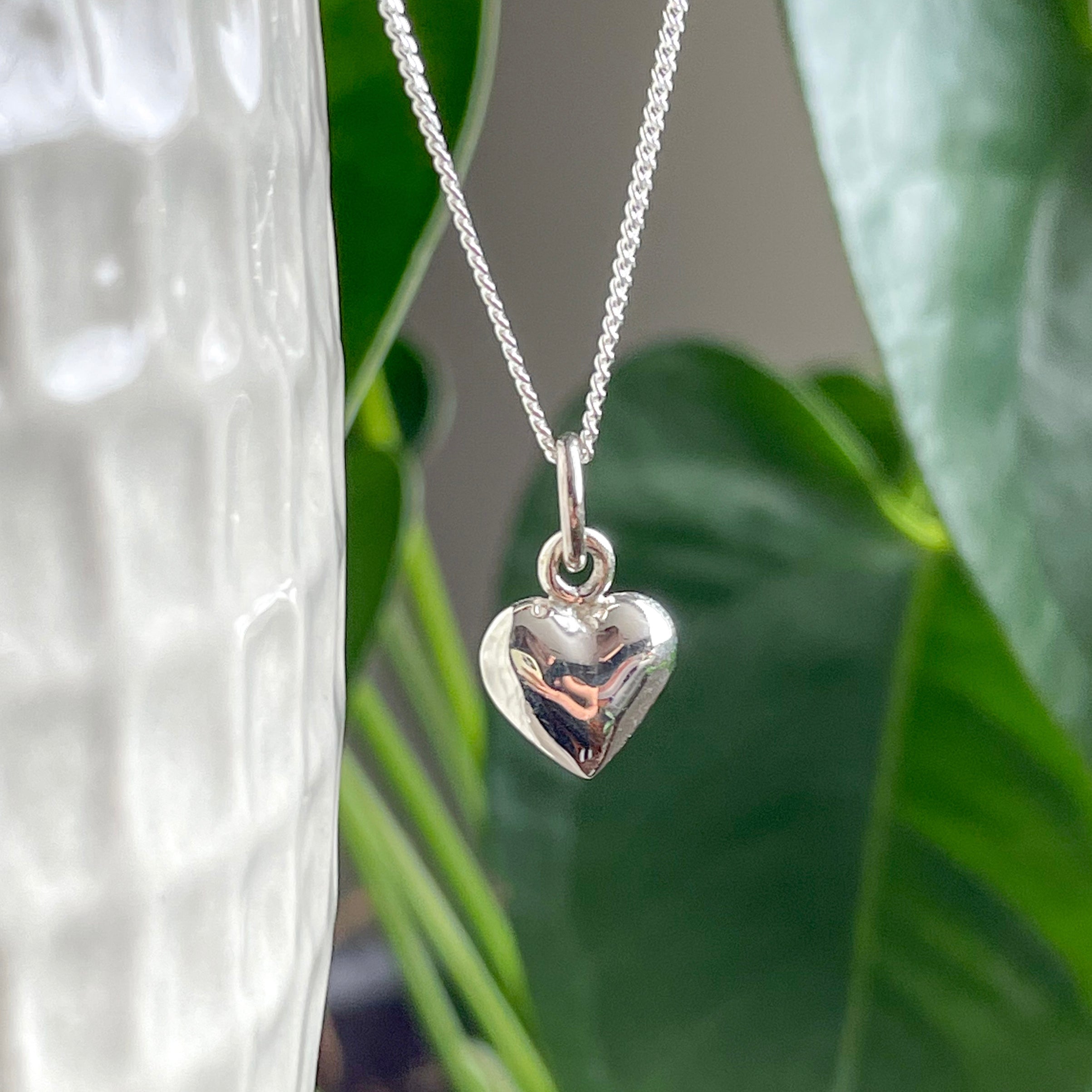 Collar Corazón Bombeado