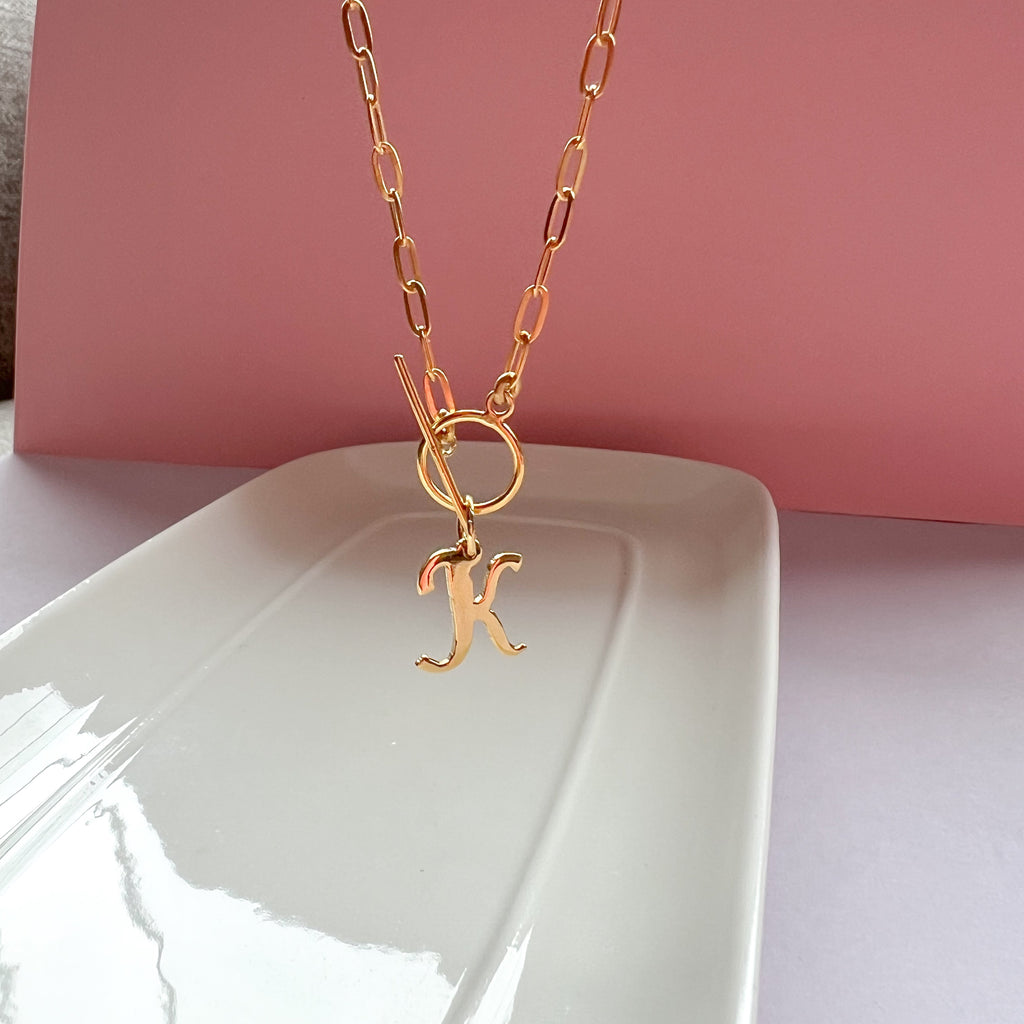 Collar Karol con cadena martillada